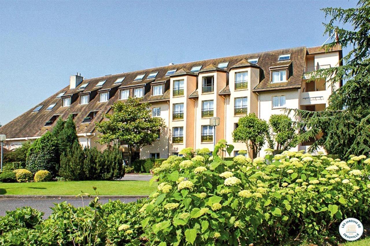 Hotel Les Jardins De Deauville Saint-Martin-aux-Chartrains Exteriér fotografie