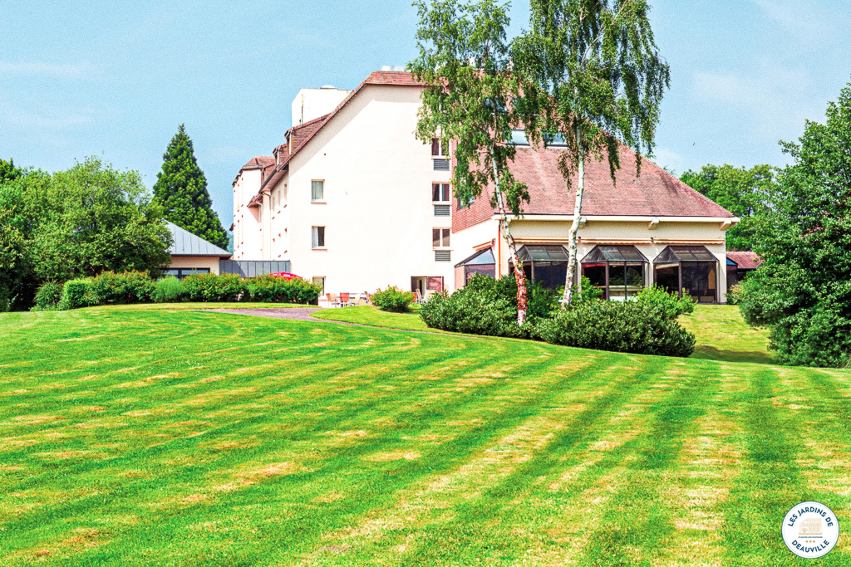 Hotel Les Jardins De Deauville Saint-Martin-aux-Chartrains Exteriér fotografie