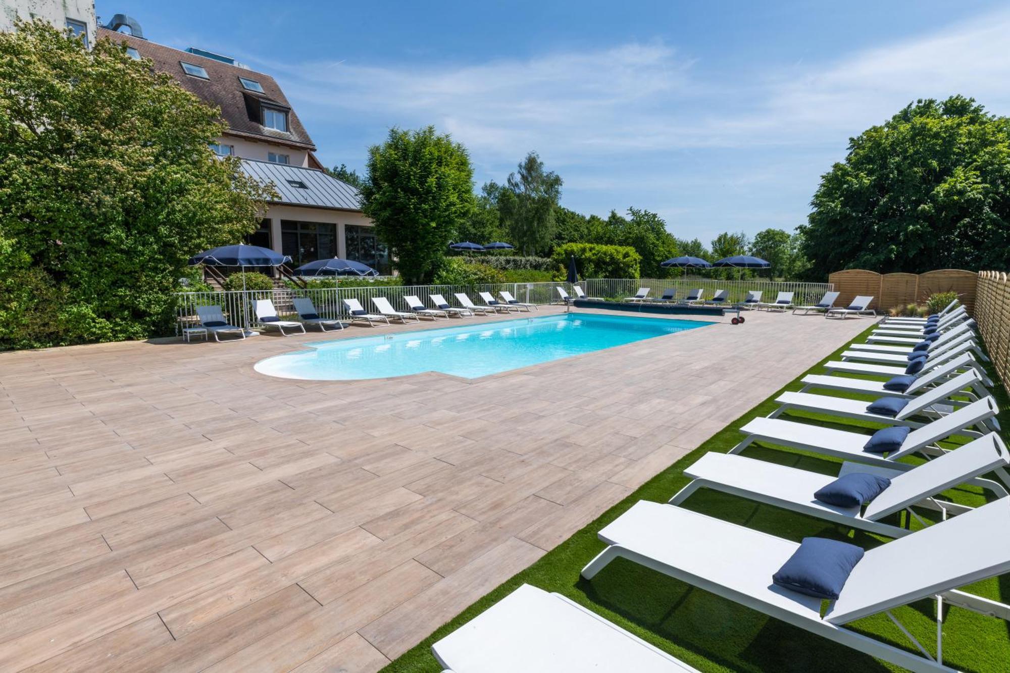 Les Jardins De Deauville Saint-Martin-aux-Chartrains Exteriér fotografie